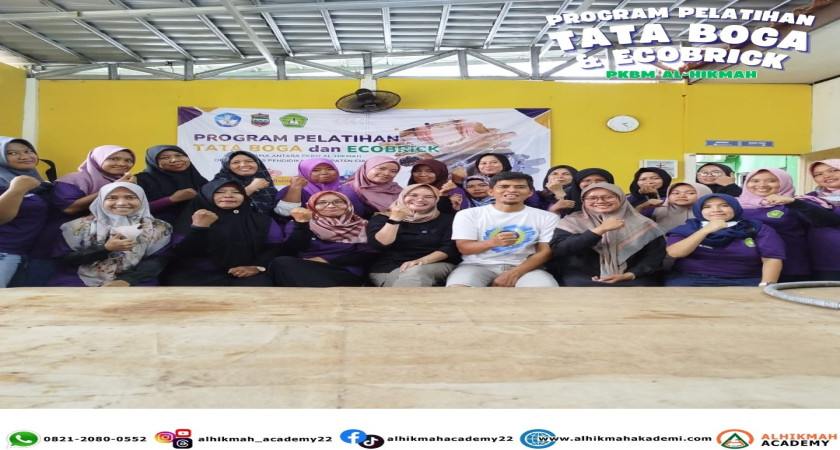 Pelatihan Tata Boga dan Ecobrick Botol untuk Siswa-Siswi PKBM AL-HIKMAH Ciamis
